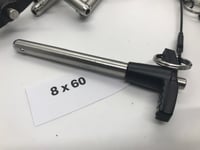 Image 1 of 8mm x 60mm Push Pull Pin #534