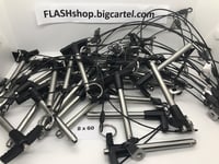 Image 3 of 8mm x 60mm Push Pull Pin #534