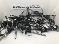 Image 2 of 6mm x 60mm Push Pull Pin #532