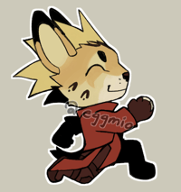 [COMING SOON] Vash serval sticker v.2