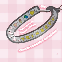 Image 1 of Carabiner Keychain | Double Sided Italian charm bracelet carabiner