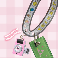 Image 2 of Carabiner Keychain | Double Sided Italian charm bracelet carabiner