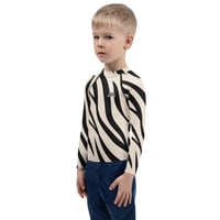 Image 5 of SVG MMA – Zebra Edition Kids Long Sleeve Rash-guard