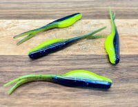 Image 1 of 3" Chubby Minnow Split tail - Grapetreuse 