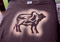 Image 1 of Brahman and the shoebill L tee