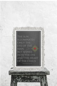 Image 7 of Ralph Waldo Emerson Quote Print: Inspire Wonder - 