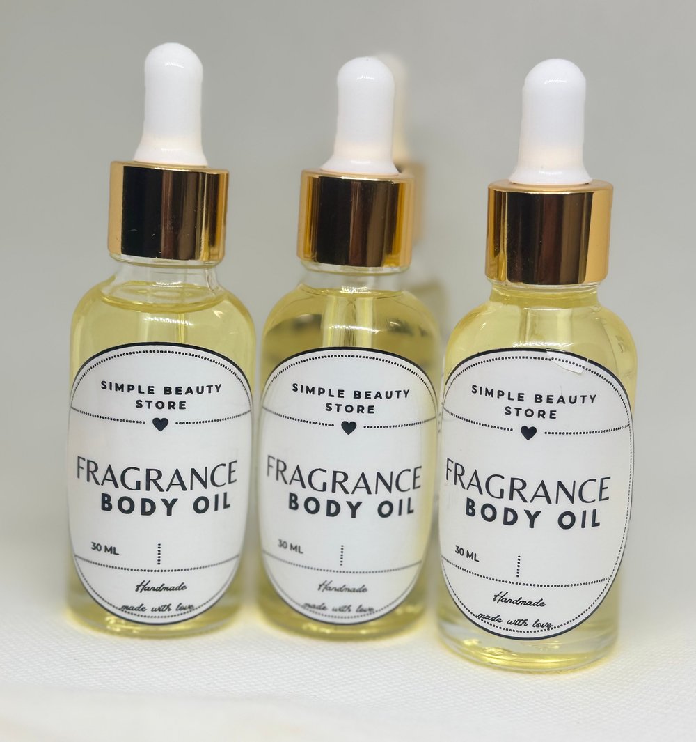 Simple Beauty Store Body Fragrance Oil Original