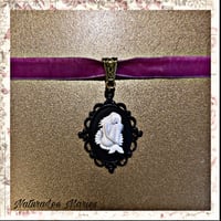 Image 1 of Velour Colored Whimsical Chokers 