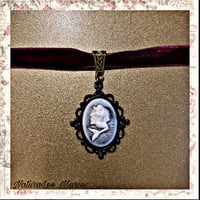 Image 2 of Velour Colored Whimsical Chokers 