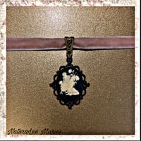 Image 3 of Velour Colored Whimsical Chokers 