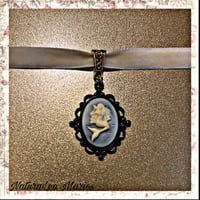 Image 4 of Velour Colored Whimsical Chokers 