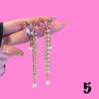 Image 6 of Butterfly Large Earrings 