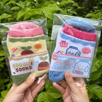 Image 2 of Milk + Sprout Socks 🥛🌱🌸✨