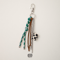 Image 3 of B&W CHECKERED CHARM 2 - Preorder