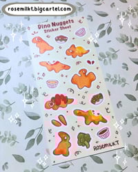 Image 1 of Dinosaur Sticker Sheets