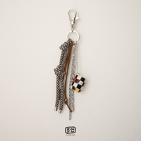 Image 2 of PRIMARY CHECKERED CHARM - Preorder