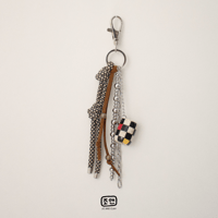 Image 4 of PRIMARY CHECKERED CHARM - Preorder
