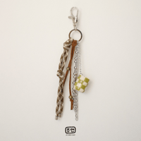 Image 3 of GREEN CHECKERED CHARM - Preorder