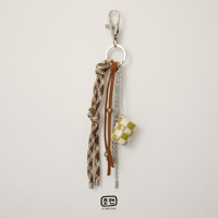 Image 1 of GREEN CHECKERED CHARM - Preorder