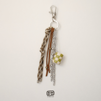 Image 4 of GREEN CHECKERED CHARM - Preorder