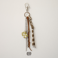 Image 2 of GREEN CHECKERED CHARM - Preorder