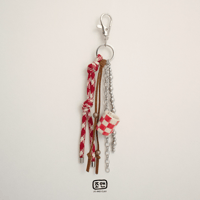 Image 3 of RED CHECKERED CHARM - Preorder