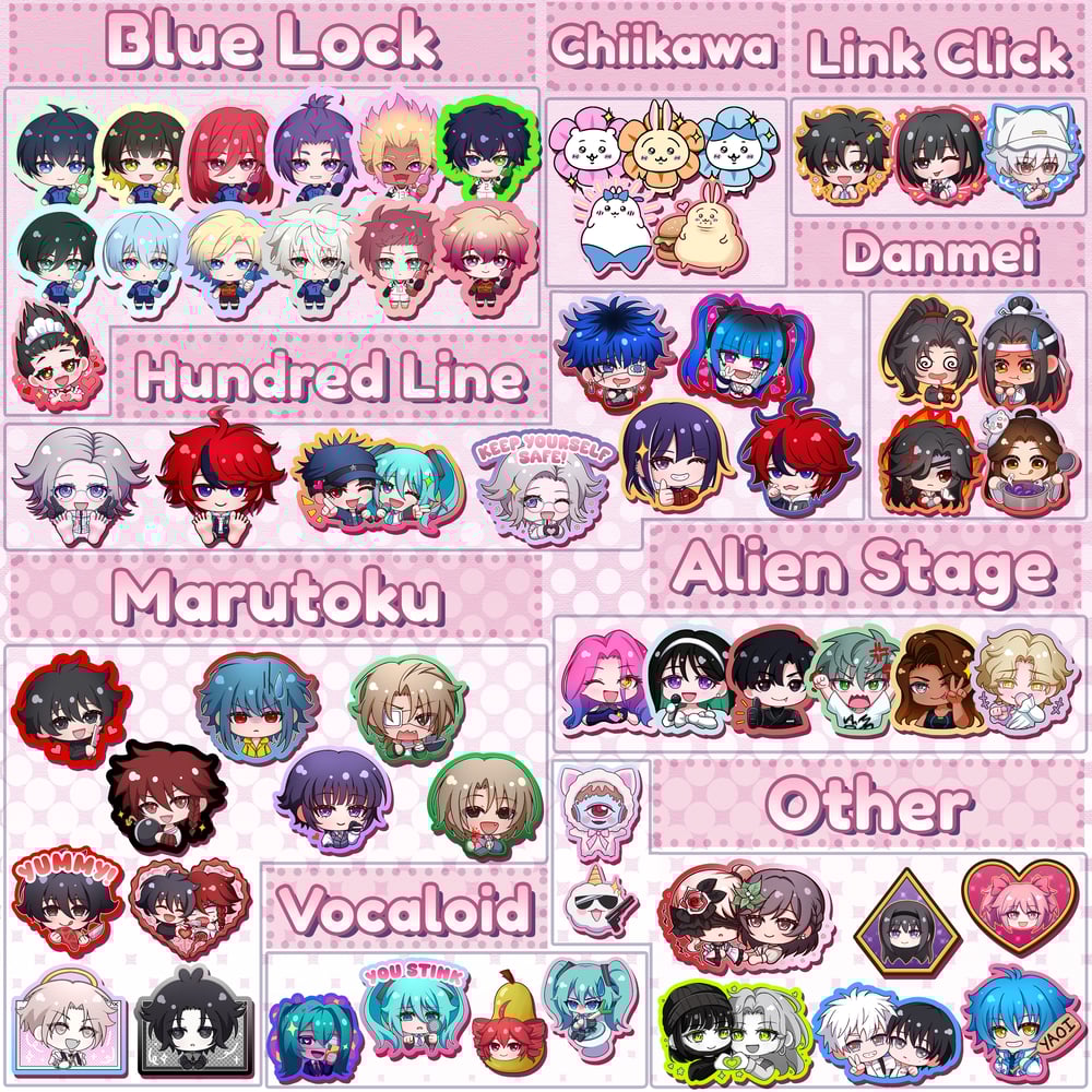 Image of Assorted Stickers