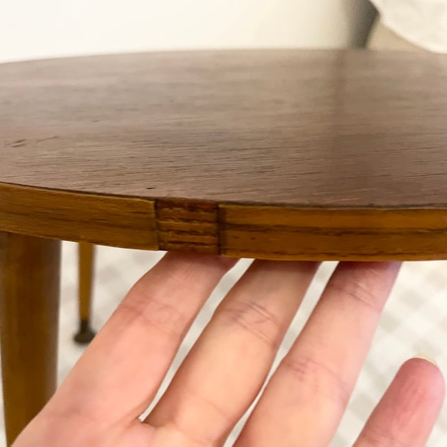 Round Retro Side Table