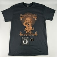 Image 1 of MOURNFUL CONGREGATION "CONCRESCENCE OF THE SOPHIA" T-SHIRT + BADGE + PIN DEAL