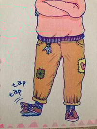 Image 2 of But I don't wanna be a girlboss!- A4 Risograph Poster