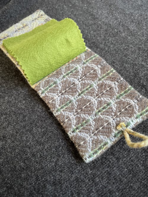 Image of Handwoven Needle/Pin Case No.4