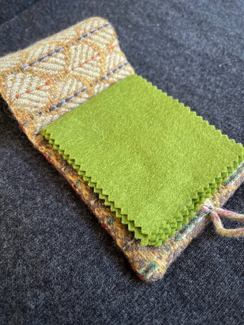 Image of Handwoven Needle/Pin Case No.5