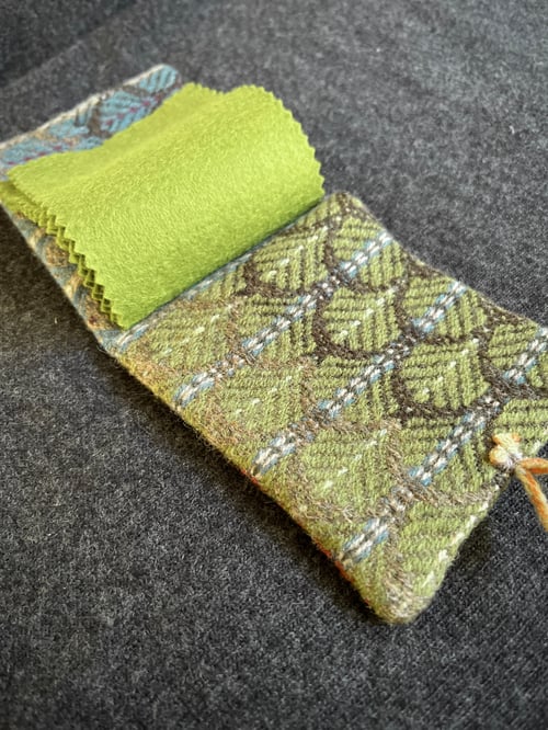 Image of Handwoven Needle/Pin Case No.6