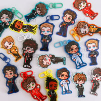 F1 Chibi Drivers (Sticker & Charm)