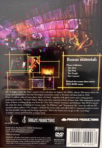 Image 2 of A night under the Dam DVD 2007 release