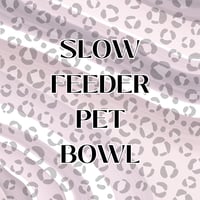 SLOW FEEDER PET BOWL