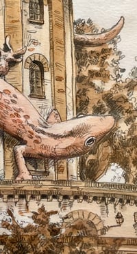 Image 3 of The Gecko and the Water Tower (Original work)