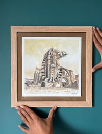 Image 1 of The Lemurs and Saint-Étienne Cathedral (Original work)