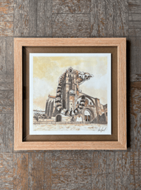 Image 2 of The Lemurs and Saint-Étienne Cathedral (Original work)