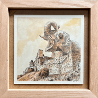 Image 3 of The Elephant and Carcassonne (Original work)