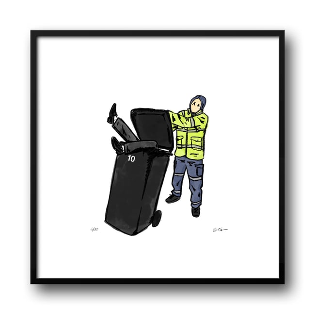 10 DOWNING STREET - OUT WITH THE TRASH