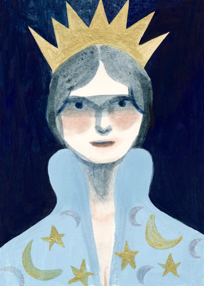 Queenie ~ Giclee print