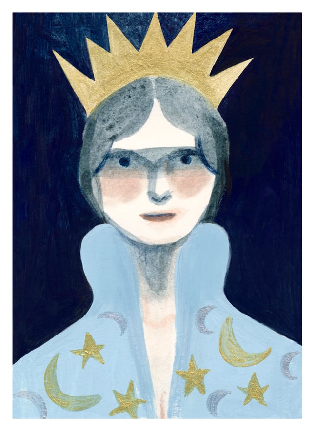 Queenie ~ Giclee print