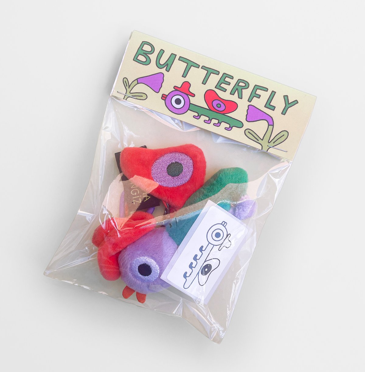 Image of Butterfly Keyring