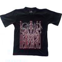 Image 1 of 'HANDHELD' TEXT tee v1