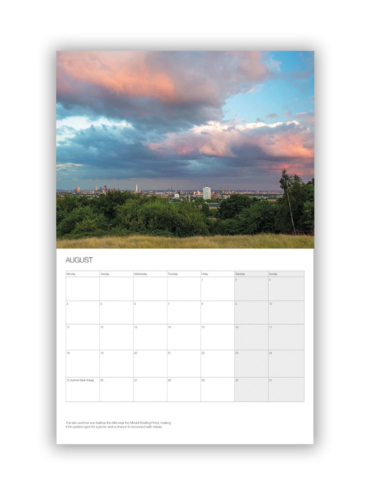 Image of 2026 Hampstead Heath Calendar
