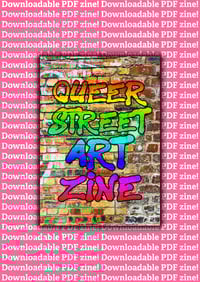 Image 1 of PDF Queer Street Art Zine