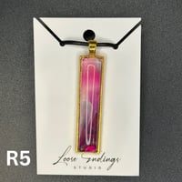 Image 5 of Painted Rectangle Cabochon Pendants