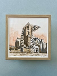 Image 4 of The Lemurs and Saint-Étienne Cathedral (Original work)