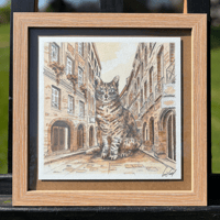 Image 2 of The Cat in Toulouse (Œuvre originale)